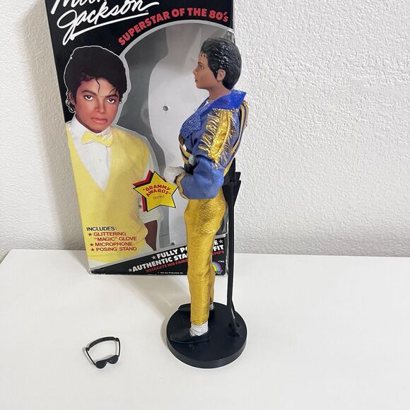 Michael Jackson Superstar of The 80's Doll Grammy Awards Outfit LJN Toys Vintage - Picture 7 of 16